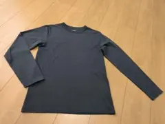NAVY 長袖カットソー S 　グレーのサムネイル