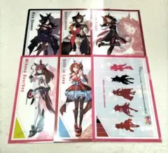 ウマ娘 プリティーダービー A4サイズクリアファイル 6種セット