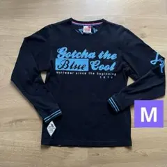 Gotcha ブラック ロングスリーブ カットソー M