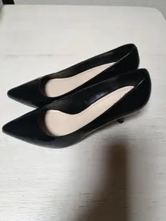 Cole Haan ブラック ハイヒール 光沢有　コールハーン