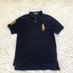 希少 レア ビッグポニー ラルフローレン ブラック ポロシャツ swag y2k