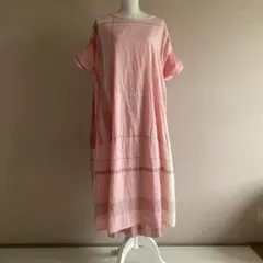<最終値下げ> tamaki niime タマキニイメ ポワンビ 半袖ワンピース 最終値下げ> tamaki niime タマキニイメ ポワンビ 半袖ワンピース