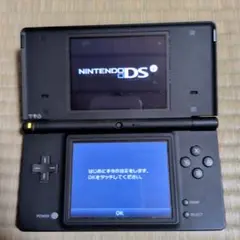 最終割■動作未確認&初期化済 ニンテンドーDSi　本体　ブラック　TWL-001