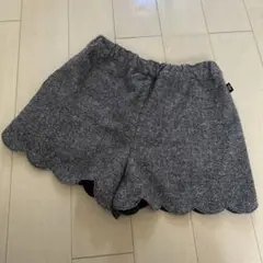 メゾピアノ　スカラップ　ショートパンツ