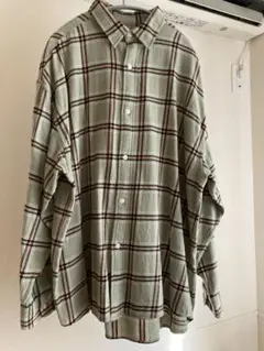 カスタネ ウィムジック フランネルチェックシャツ