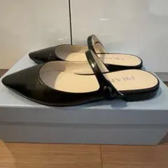 プラダPRADA メリージェーンパンプスミュール35.5 美品