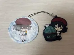 DIABOLIKLOVERS 無神アズサ ラバーストラップ 缶バッジ