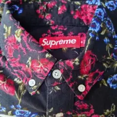 新品未開封品 希少XL Supreme floral Flannel Shirt - メルカリ