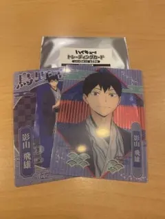 JR東海　ハイキュー　レッツゴーキョート　京都　トレーディングカード　影山