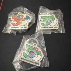 ポケモン30周年メタルチャームマスコット