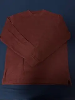 ユニクロ ソフトニットフリースクルーネックT