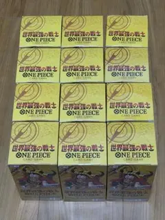 テープ付き ワンピースカード 世界最強の戦士 12BOX - メルカリ