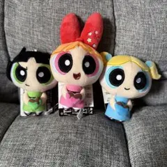 美品【パワーパフガールズ】カバンに付けられるぬいぐるみ~Sweet Time~
