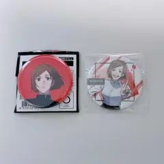 呪術廻戦展渋谷事変ブラインド缶バッジ　TOHO制服缶バッジ　釘崎野薔薇　2点