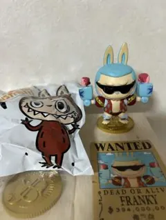 正規品 POPMART ワンピース フランキー フィギュア
