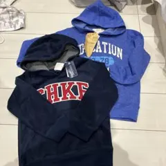 フード付きトレーナー 裏起毛120センチ　新品未使用