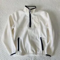 【新品】GAPフリース ハーフジッププルオーバーXS（ユニセックス）