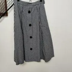 トランテアンソンドゥモード　チェックスカート