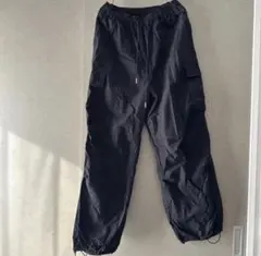 Kastane ブラック ワークパンツ フリーサイズ