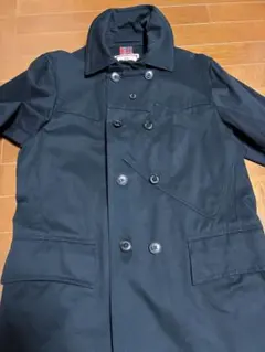 Baracuta バラクータ　ネイビー ステンカラーコート サイズ40