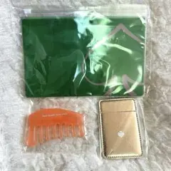 ケイトスペード ポーチ・ミラー・カッサコームセット ノベルティ　新品未使用