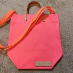 The Container Shop 蛍光オレンジ ショルダーバッグ