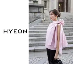 HYEON ヘヨン nosleeve blouse ribbon リボンブラウス - メルカリ