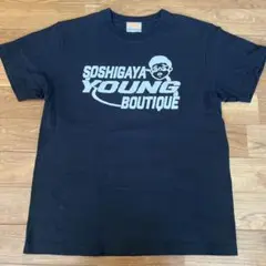 木梨サイクル ソシガヤヤングブティック Tシャツ Mサイズ ブラック SYB