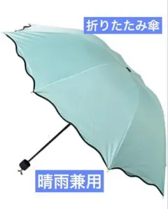 UVカット 日傘 折りたたみ傘 ミントグリーン 軽量 遮光