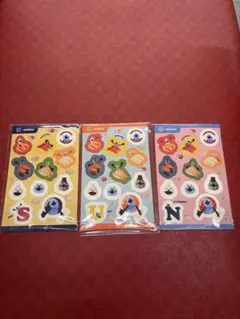 パペットスンスン スシロー シール 3種セット