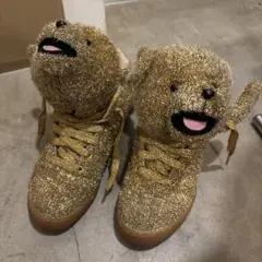 【激レアモデル】アディダス ジェレミースコット ブラウンテディベア　ハイカット 激レアモデル】アディダス ジェレミースコット ブラウン
