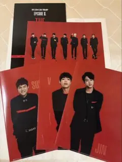 BTS THE RED BULLET クリアファイル