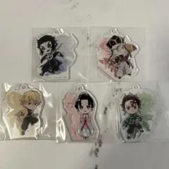 鬼滅の刃　一番くじ　アクリルチャームセット