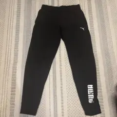 Puma ブラック ジャージパンツ