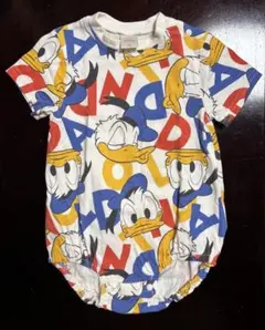 ベビー服 80cm 半袖ロンパース ドナルド
