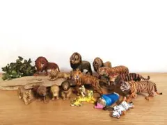 【16点】猛獣セット トラとライオン 大量 まとめ売り