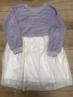 CLASSIC ワンピース 120 紫・白