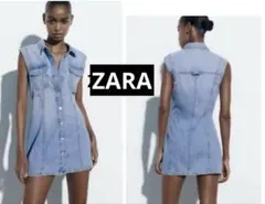 ZARA TRFデニムワンピース　新品未使用
