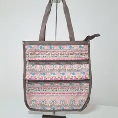 新品未使用 LeSportsac トートバッグ 総柄 軽量 ナイロン