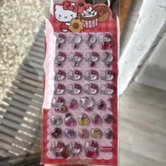 キティちゃん　ぷくぷくシール　サンリオ　海外限定　正規品　立体　3D シール