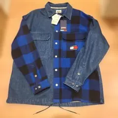 ✨新品✨TOMMY JEANS デニム ジャケット チェック柄 XL
