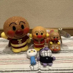 新品未使用アンパンマンライティングドール2LED付きプッシュゼンマイ他まとめ売り