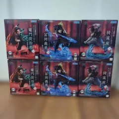 鬼滅の刃 XrossLinkフィギュア 竈門炭治郎 冨岡義勇 猗窩座 6体セット