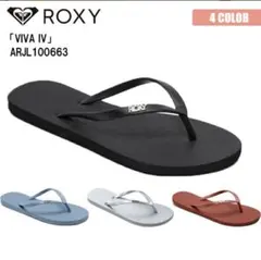 ROXY VIVA IV ビーチサンダル ブラック 25cmのサムネイル