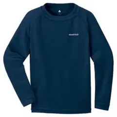 mont-bell ZEO-LINE 長袖Tシャツ ネイビー 120