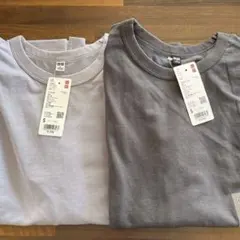 新品　タグ付　未使用　ユニクロ　トップス　セット　uvカットスリットT 長袖