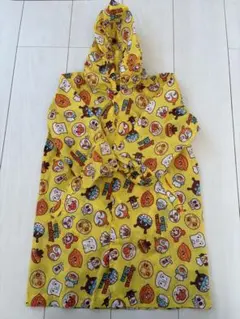 ベビーレインコート イエロー キャラクター柄　アンパンマン　95cm