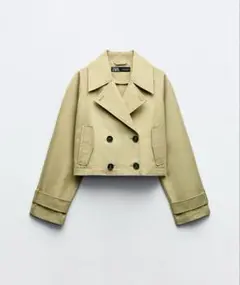 ZARA ショートトレンチコート