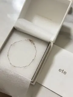 ete K10WG クレセントムーン ネックレス 761865 購入証明書付 - メルカリ