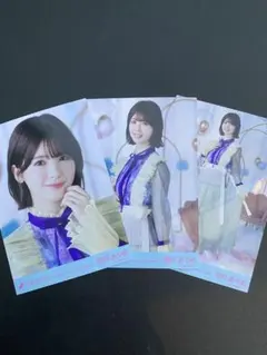 乃木坂46 筒井あやめ 生写真 15th 4種セミコンプ（レアポ 座りヨリあり